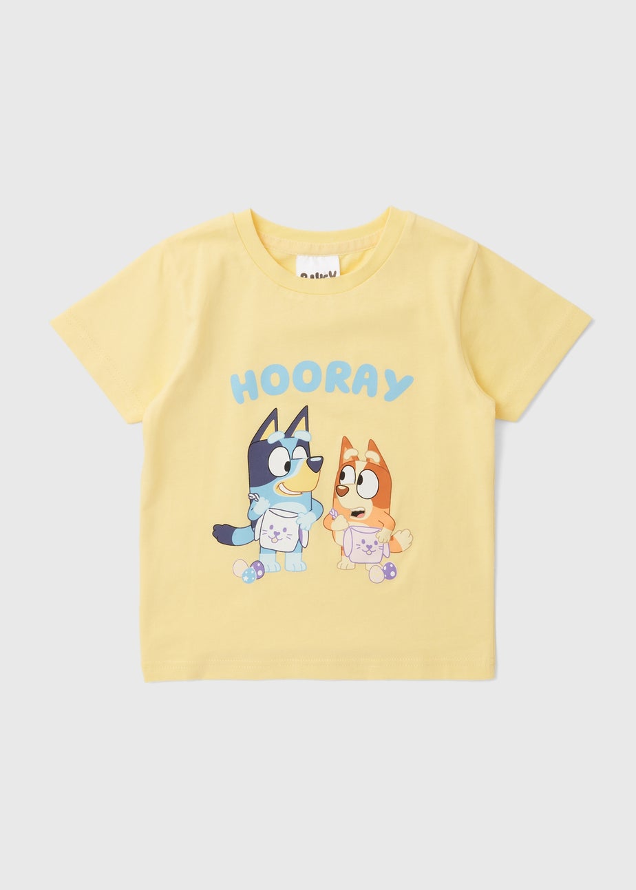 Bluey Yellow Easter T-Shirt (18mths- 6yrs)