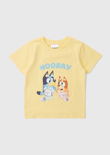 Bluey Yellow Easter T-Shirt (18mths- 6yrs)