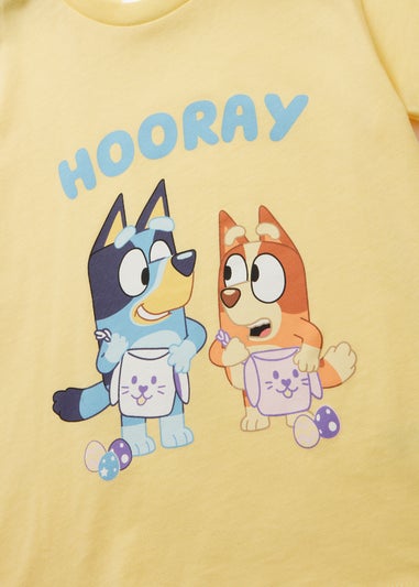 Bluey Yellow Easter T-Shirt (18mths- 6yrs)