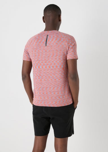 Souluxe Orange Space Dye T-Shirt