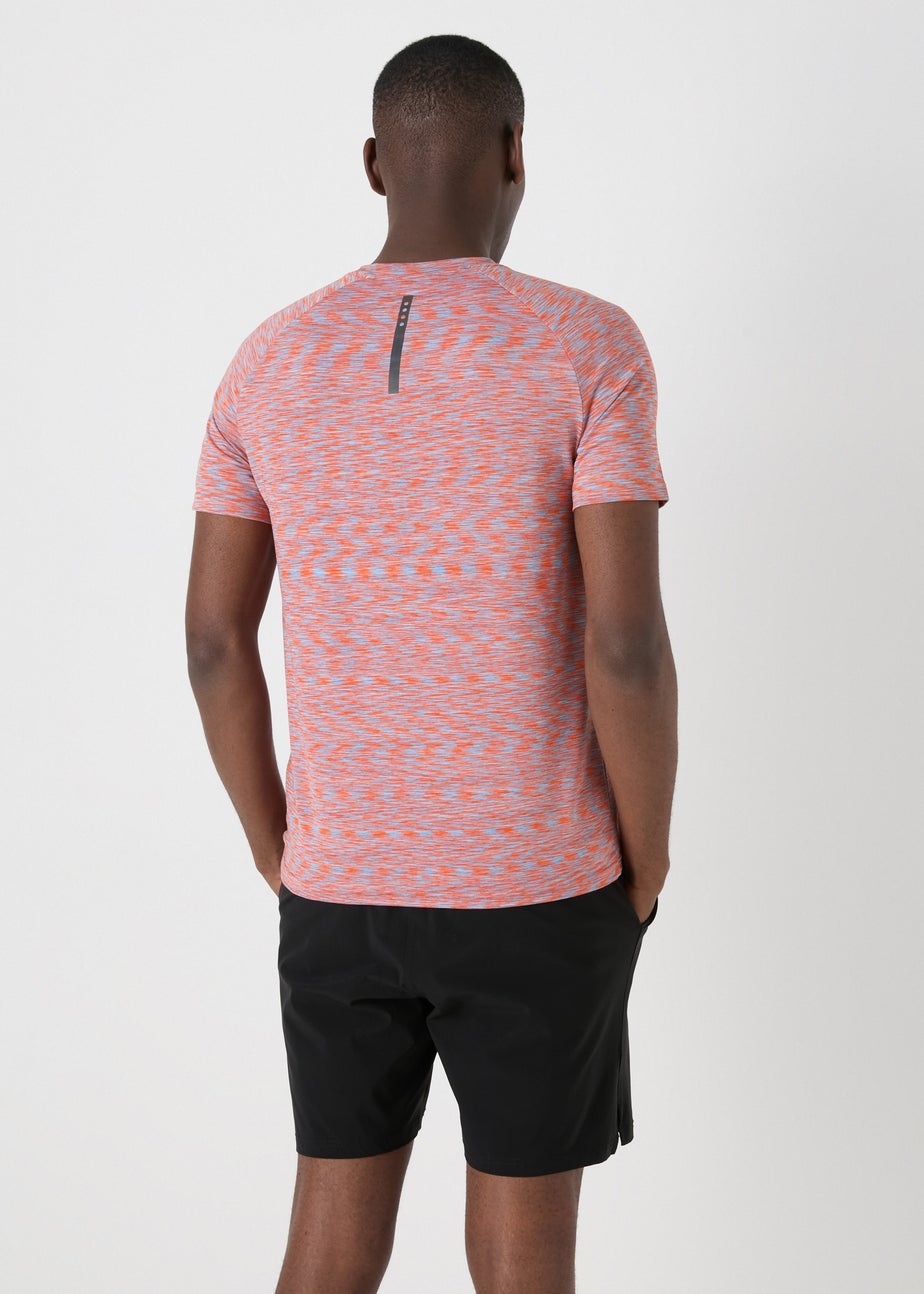 Souluxe Orange Space Dye T-Shirt