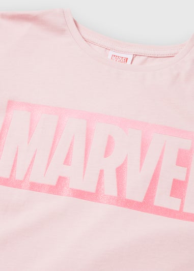 Marvel Girls Pink Shirt (5-12yrs)
