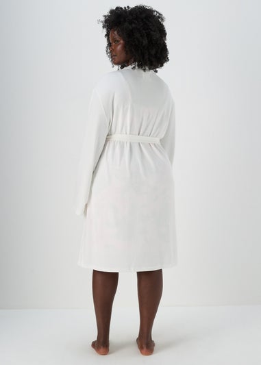 Cream Lightweight Dressing Gown