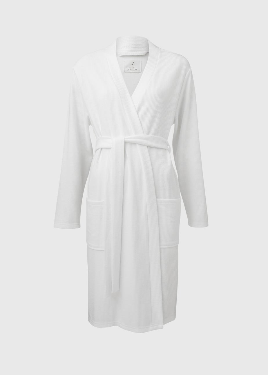 Cream Lightweight Dressing Gown