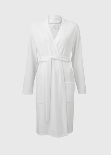 Cream Lightweight Dressing Gown