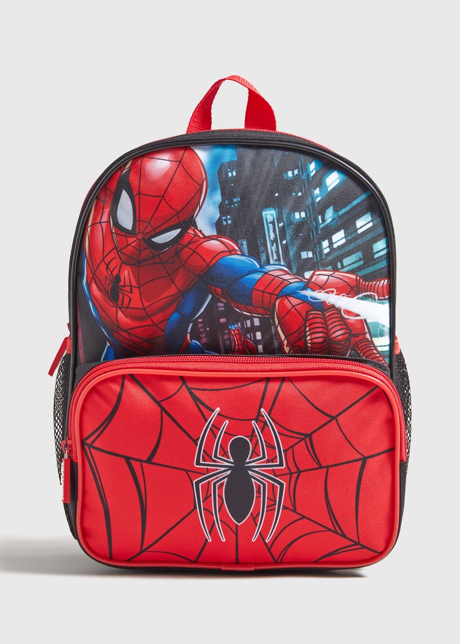 Marvel Kids Red Spiderman Backpack (29.5x23x9cm)