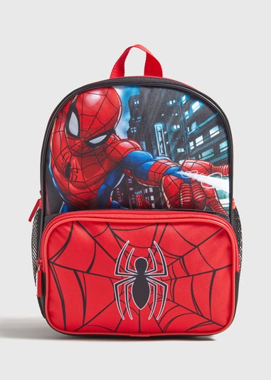 Marvel Kids Red Spiderman Backpack (29.5x23x9cm)