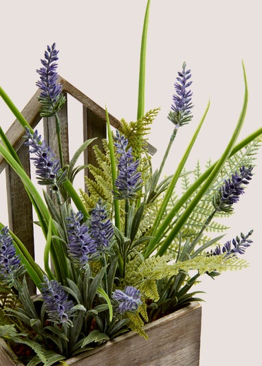 Lavender Wood House Trough (38cm x 42cm x 23cm)