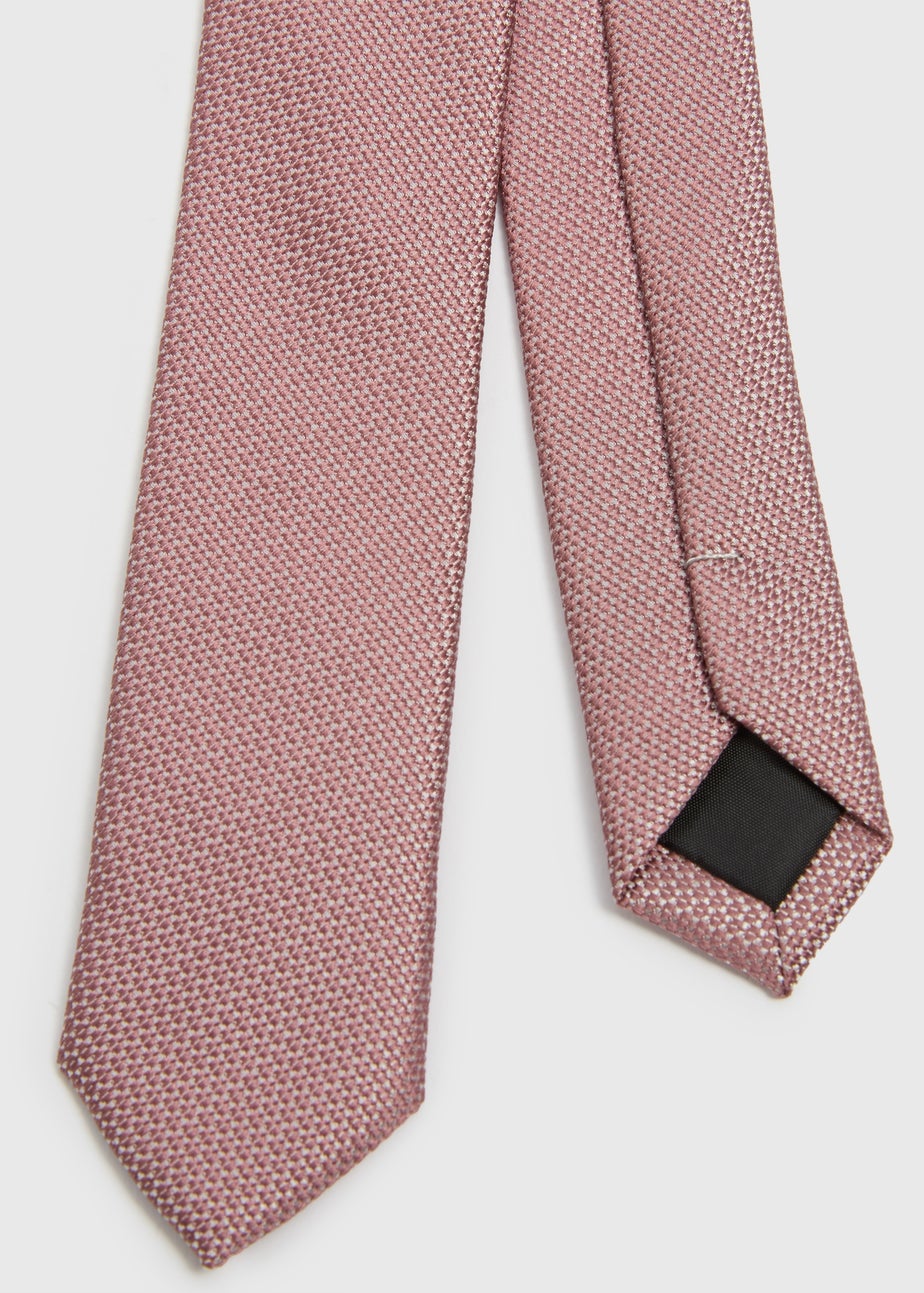 Boys Pink Tie (7-13yrs)
