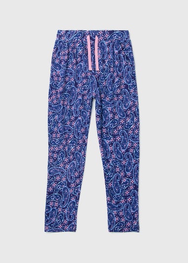 Girls Multicoloured Aztec Paisley Trousers (7-13yrs)