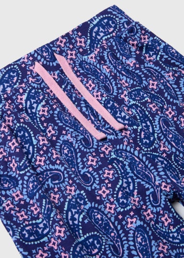 Girls Multicoloured Aztec Paisley Trousers (7-13yrs)