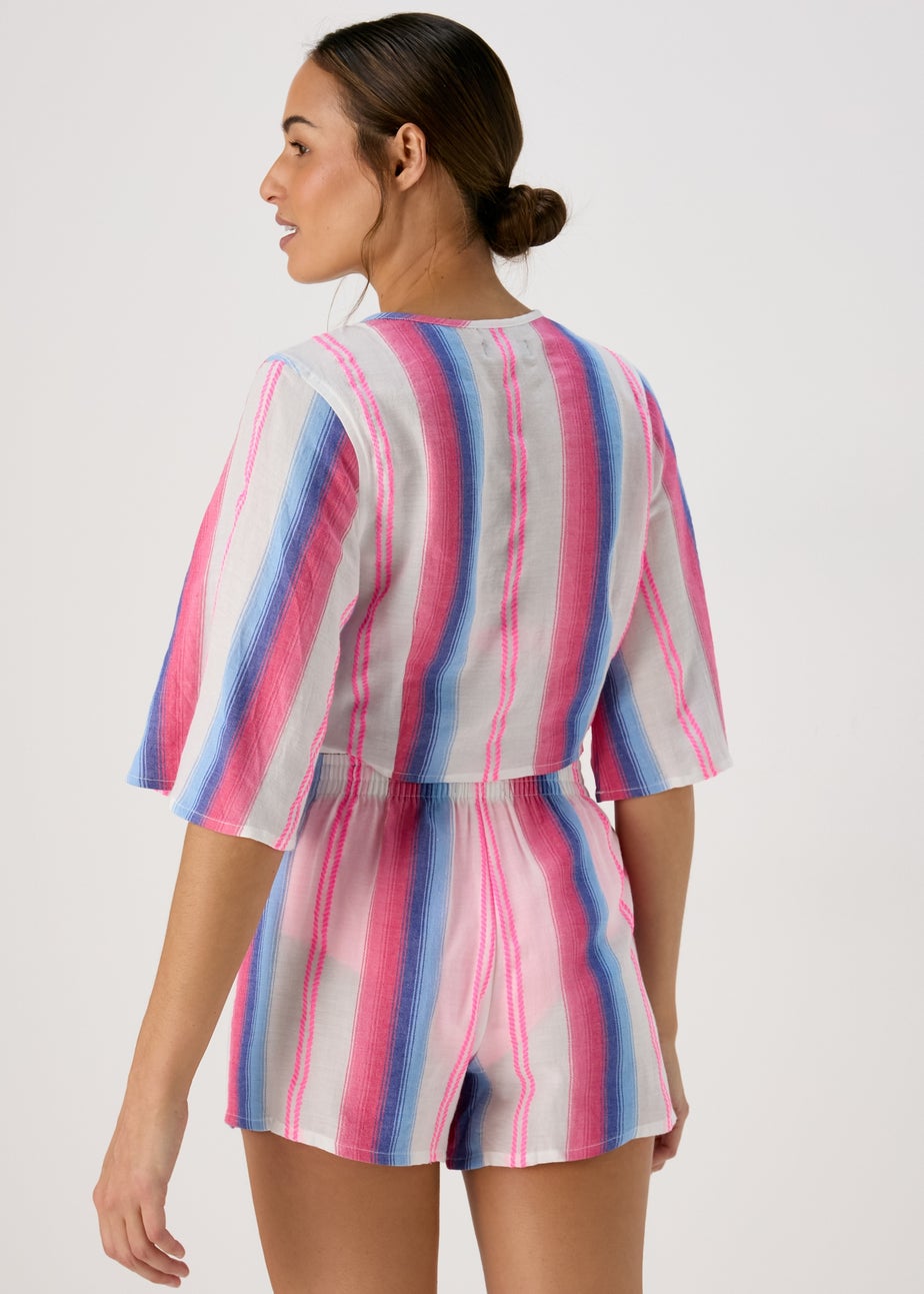 Multicoloured Jacquard Shorts