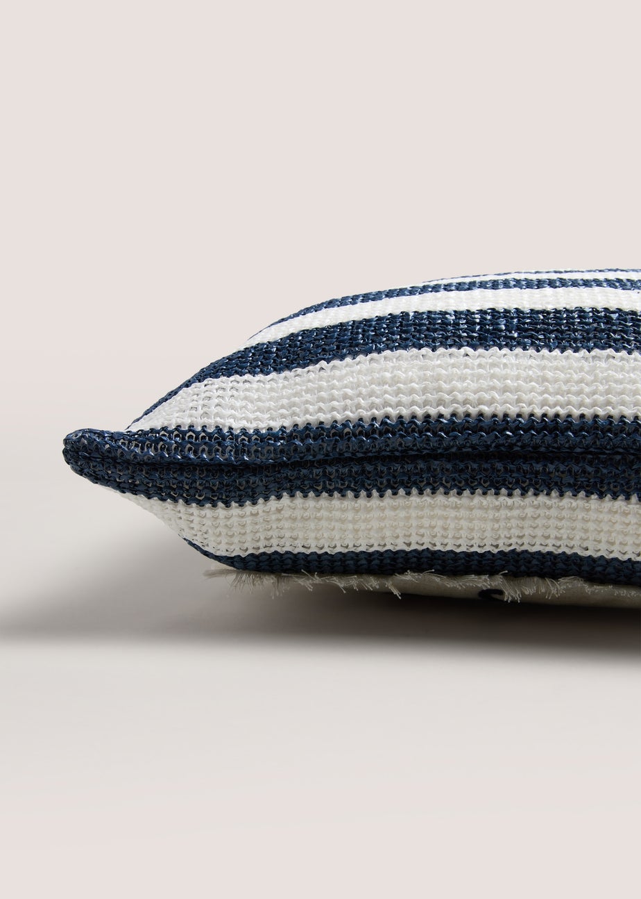 Outdoor Blue Beach Please Cushion (43cm x 43cm)