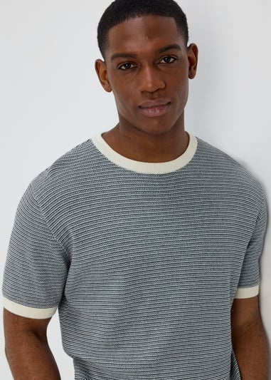 Blue Stripe T Shirt