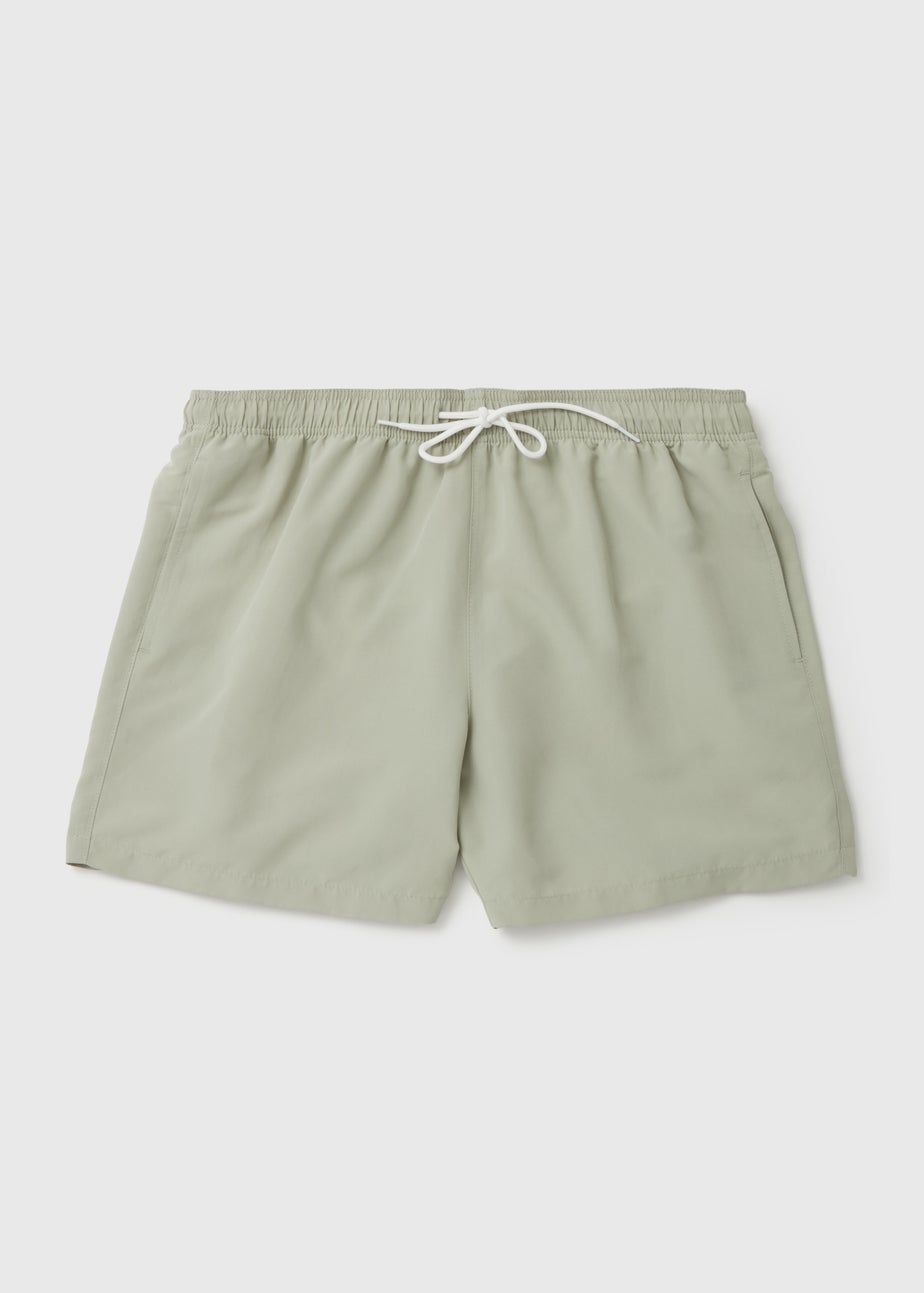 Sage Plain Swim Shorts