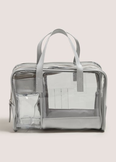 Silver Travel Bag