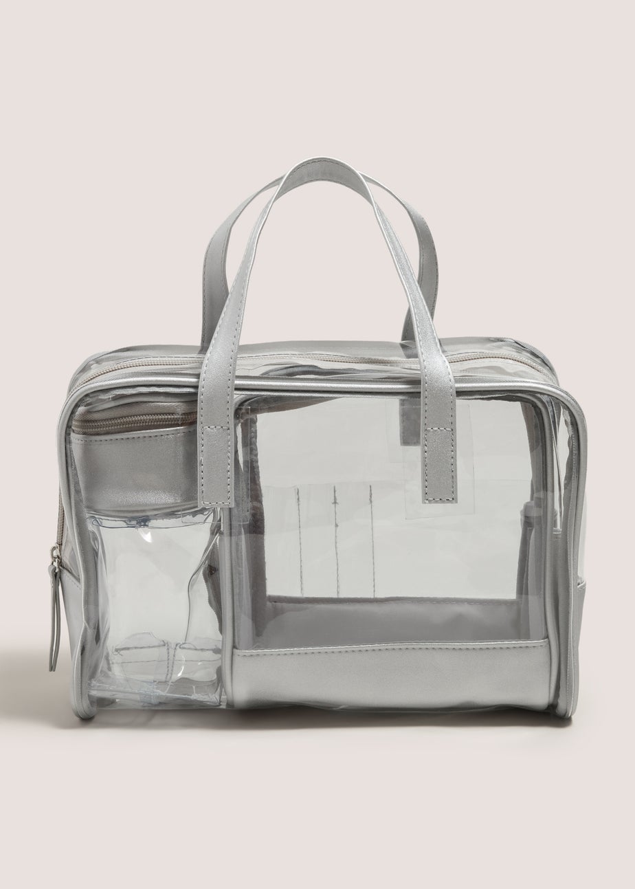 Silver Travel Bag