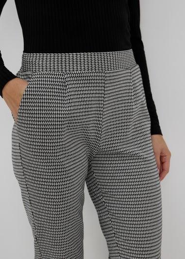 Black Anchor Pull On Trousers