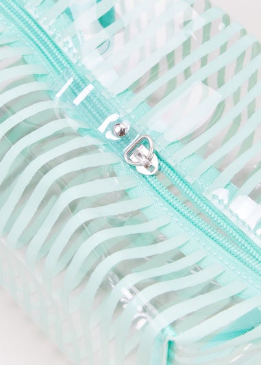 Clear Stripe Mub Bag