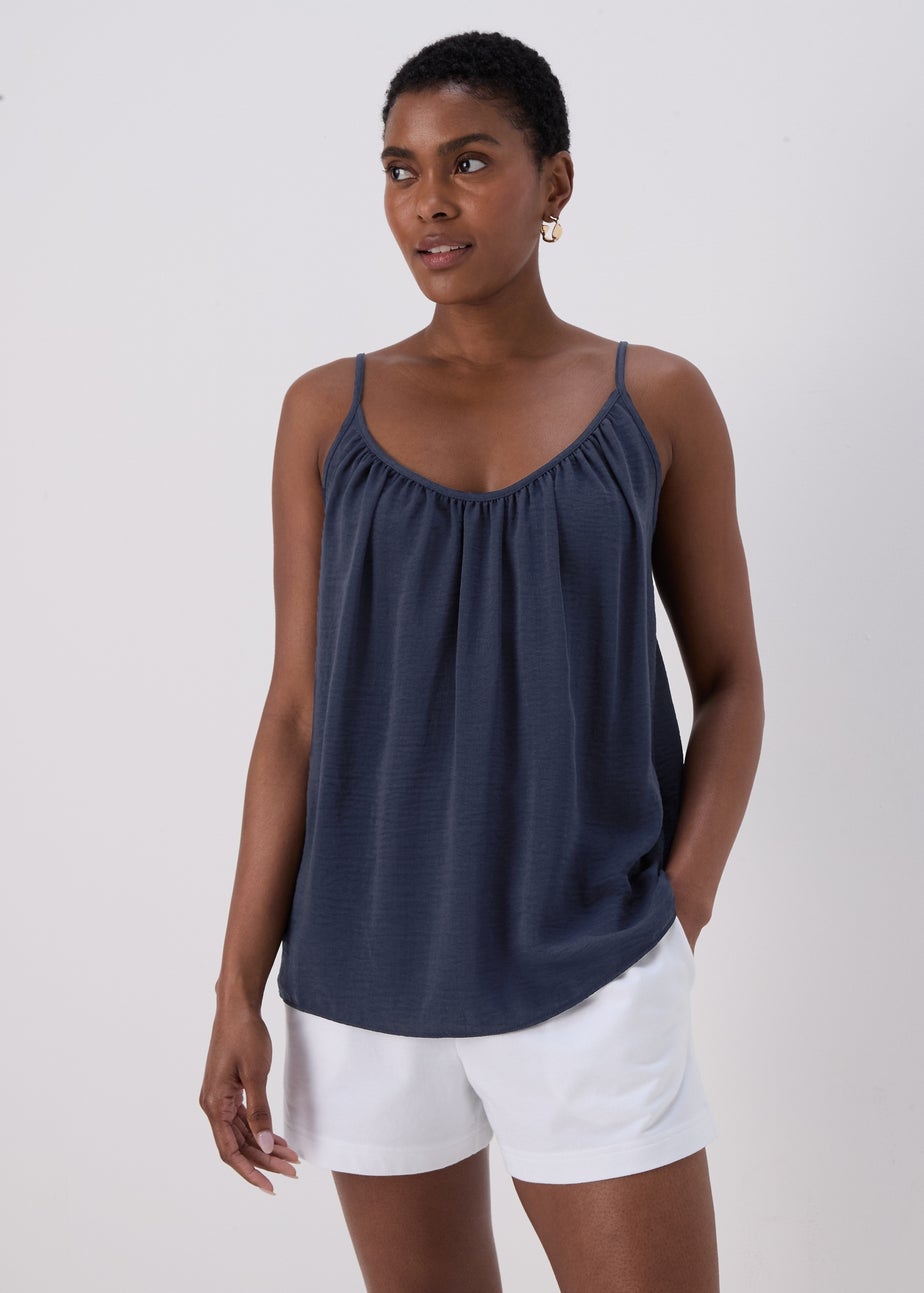 Navy Cami Top