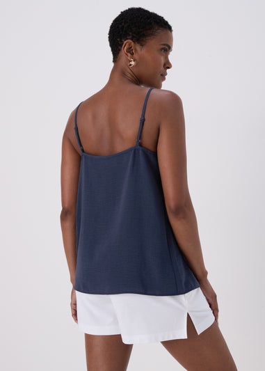Navy Cami Top