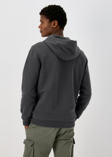 Charcoal Pull On Essential Hoodie