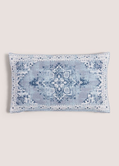 Indigo Kilim Cushion (30cm x 50cm)