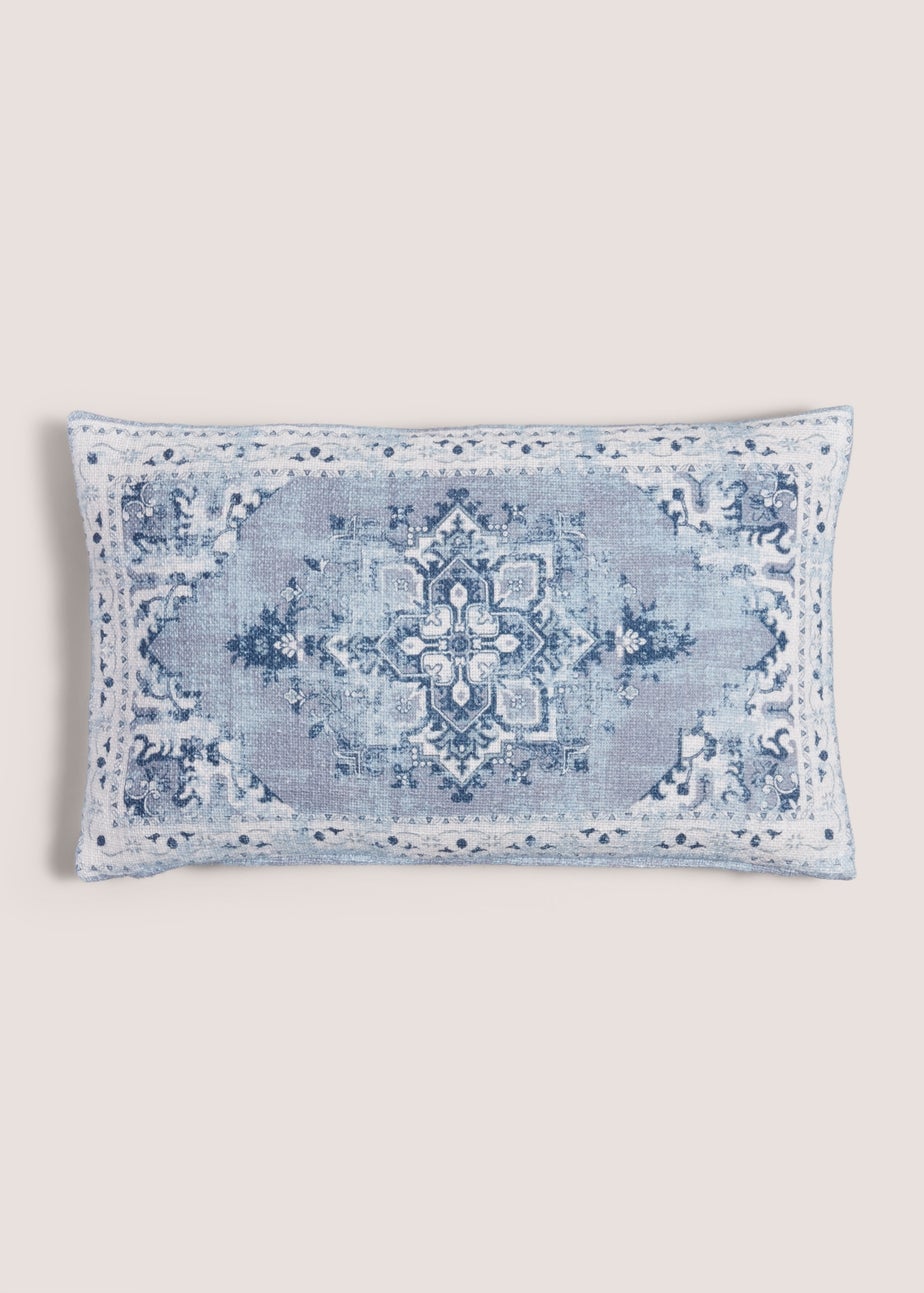 Indigo Kilim Cushion (30cm x 50cm)