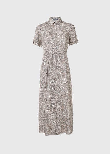 Stone Paisley Viscose Dress