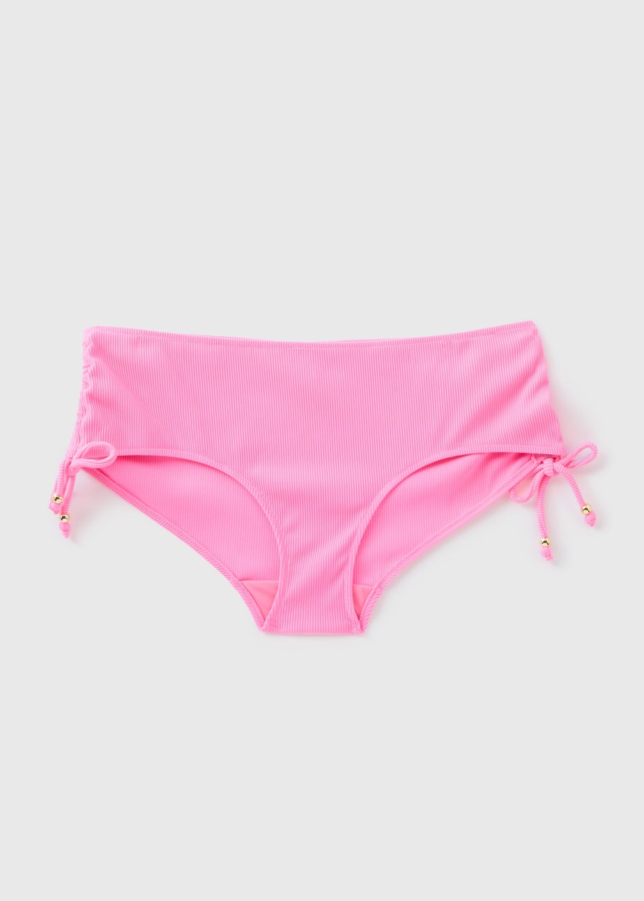 Pink Textured Short Briefs