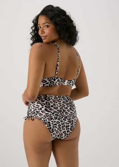 Animal Print High Waisted Briefs