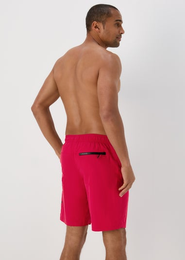 Red Cargo Swim Shorts