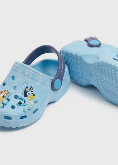 Bluey Kids Blue Badge Clogs (Younger 4-9)