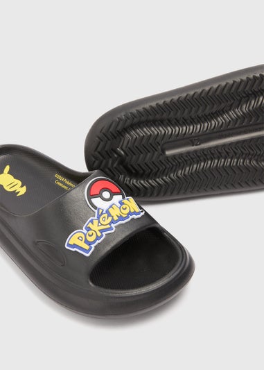 Pokemon Kids Black Cloud Sliders (Younger 10-Older 6)