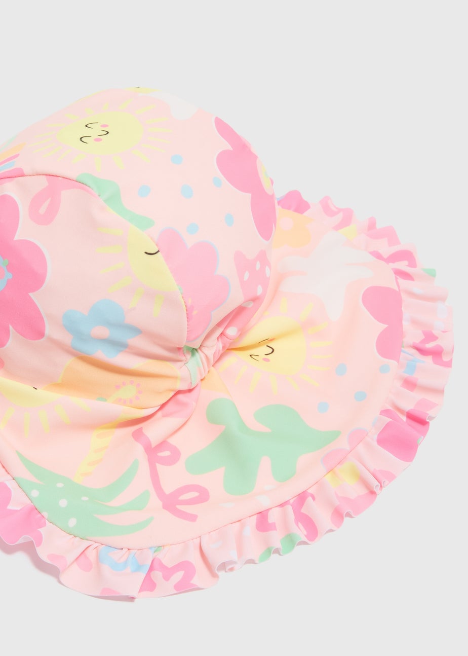 Girls Multicolour Swim Keppi Sun Hat (6mths-6yrs)