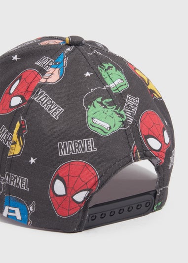 Marvel Kids Black Avengers Cap (3-10yrs)