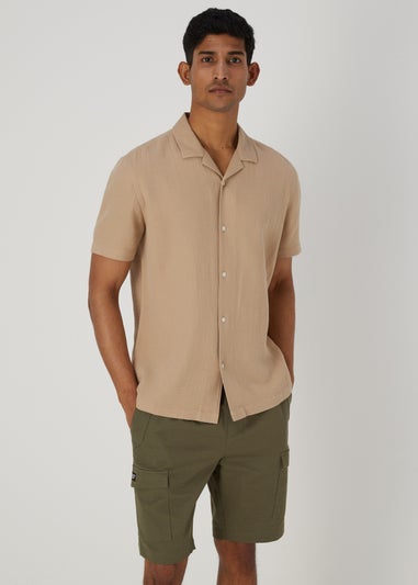 Stone Double Cloth Shirt
