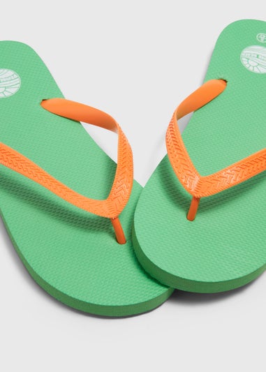 Green Flip Flops
