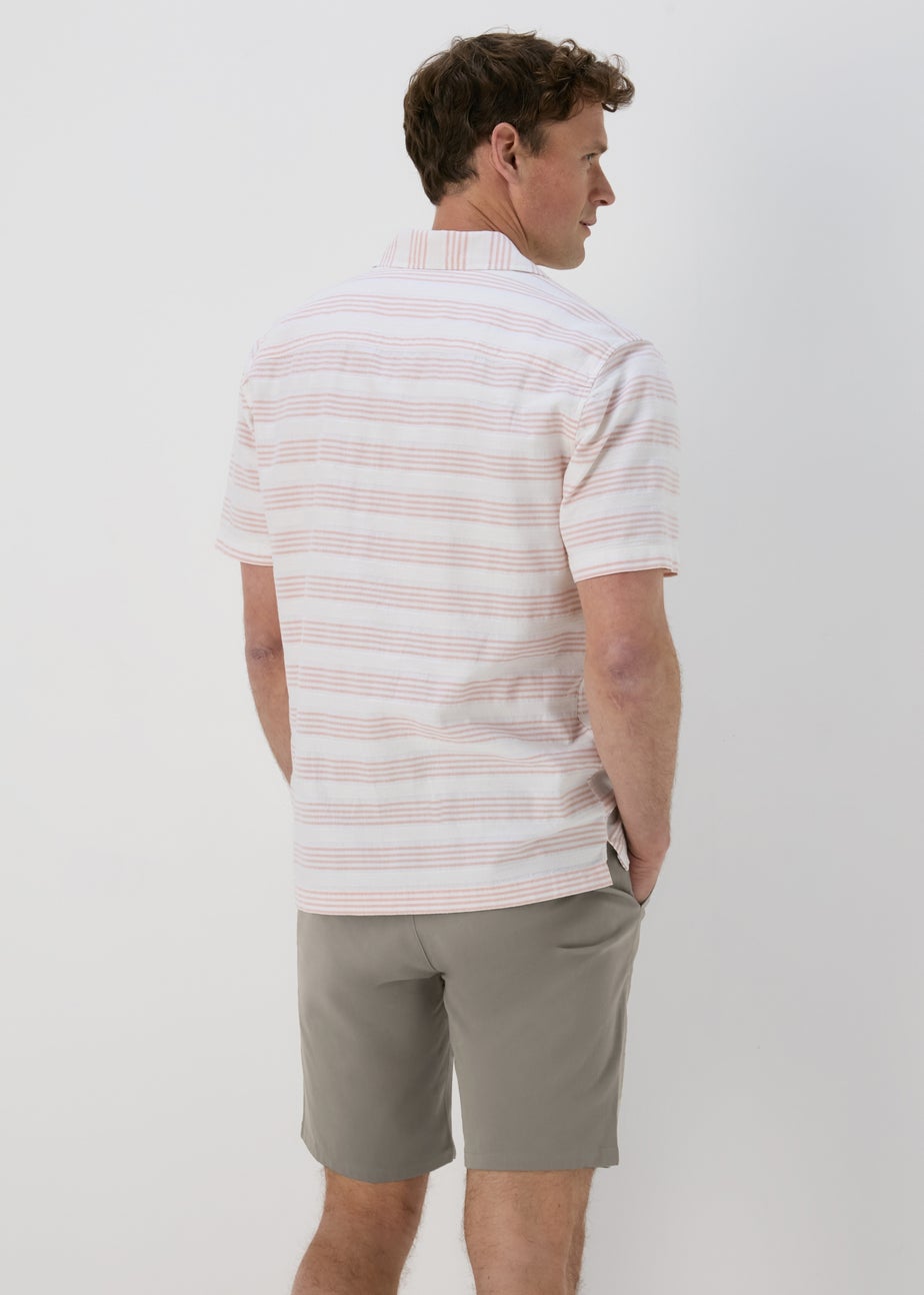 Mushroom Straight Fit Chino Shorts