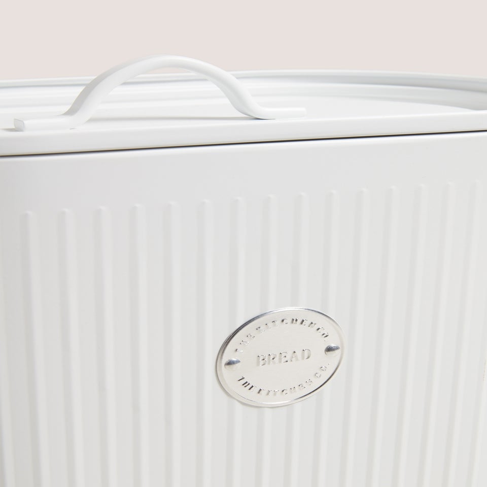 The Kitchen Co White Bread Bin
