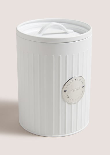 The Kitchen Co White Store Tin