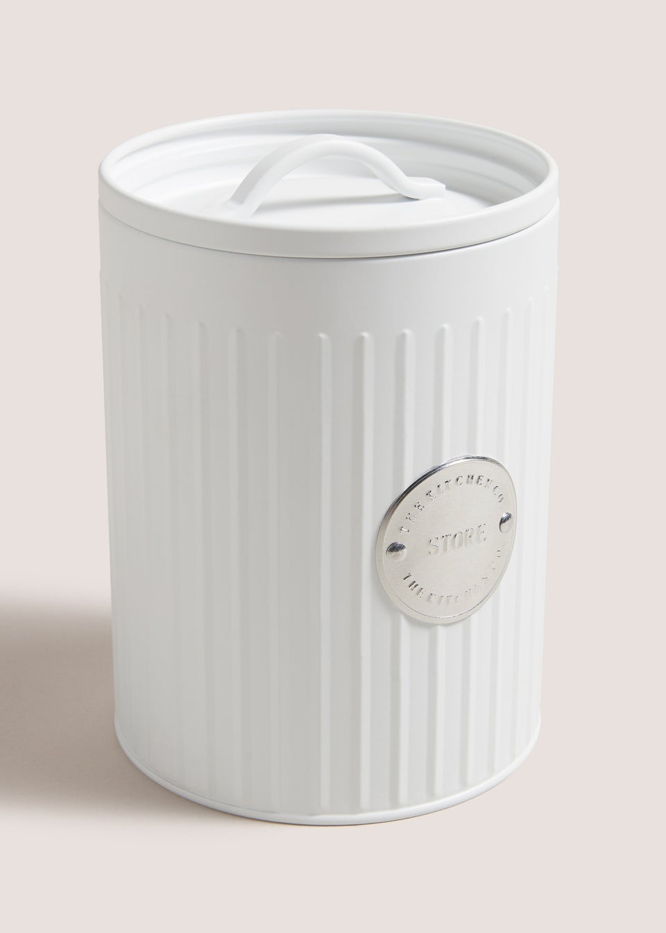 The Kitchen Co White Store Tin