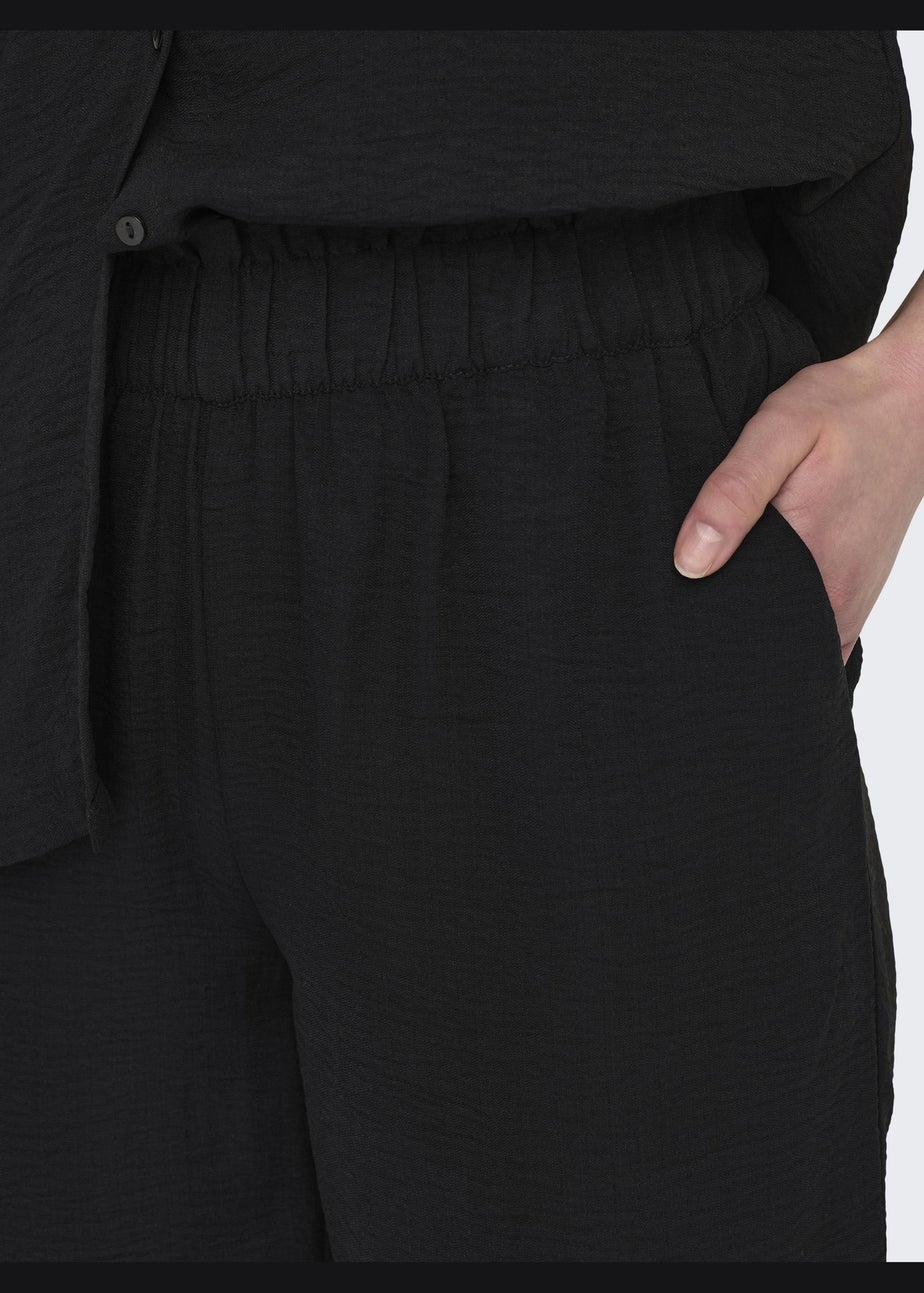 JDY Black Divya Wide Pants