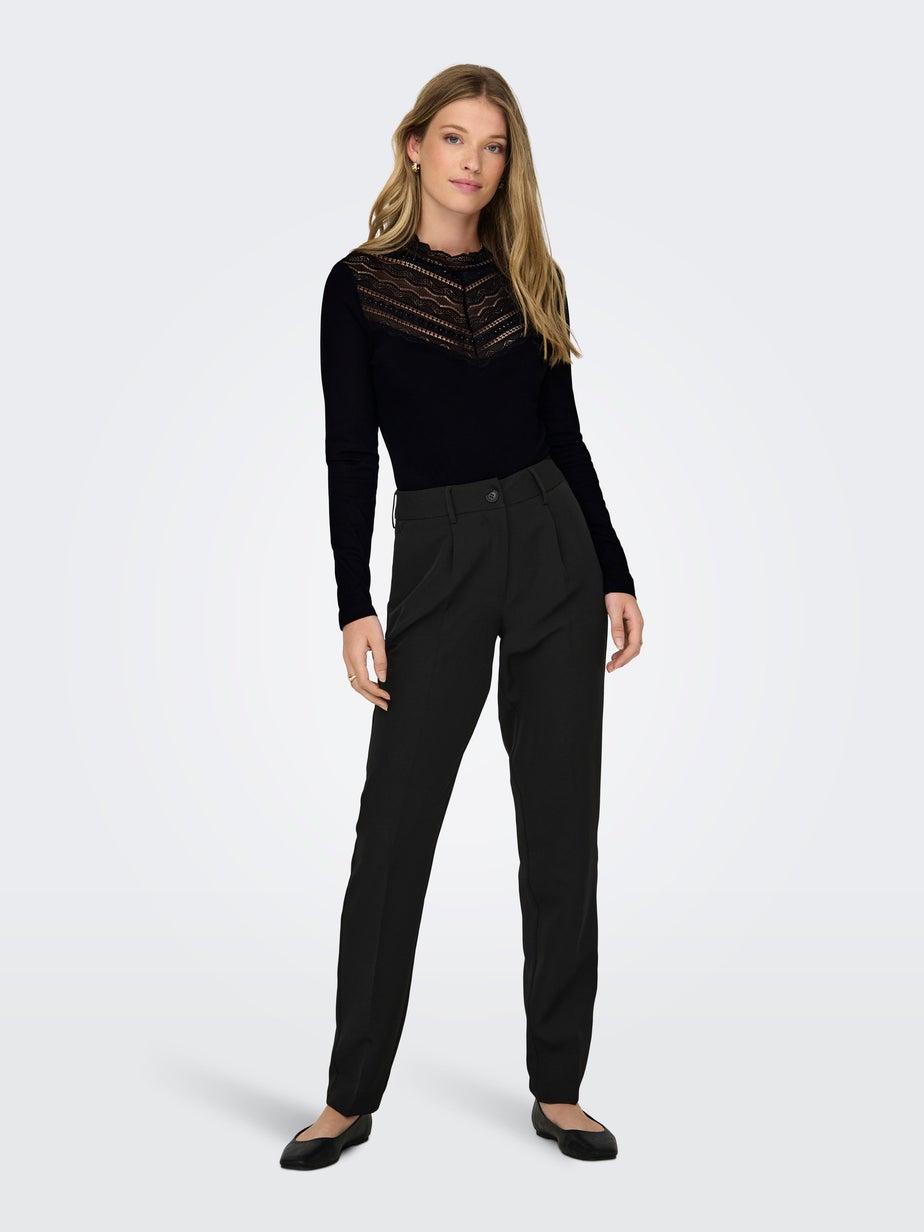 JDY Black Lace Bodysuit