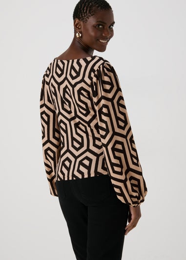 JDY Monochrome Knot Top