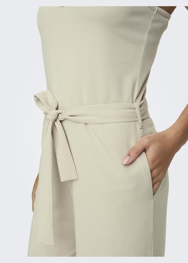 JDY Grey Strappy Jumpsuit