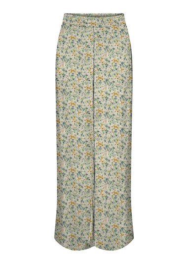 JDY Multicolour Nile Life Wide Pants