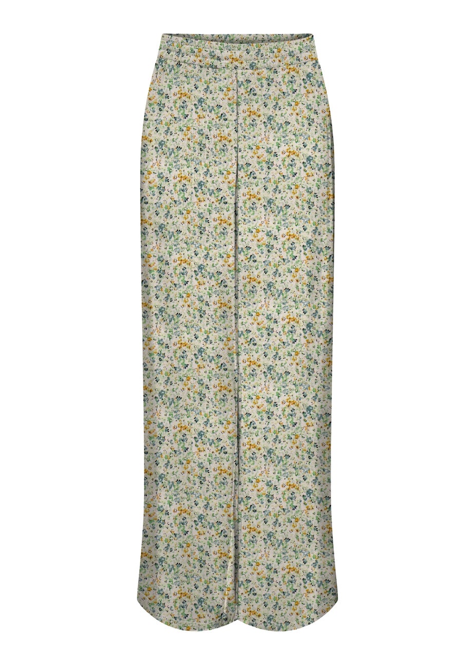 JDY Multicolour Nile Life Wide Pants