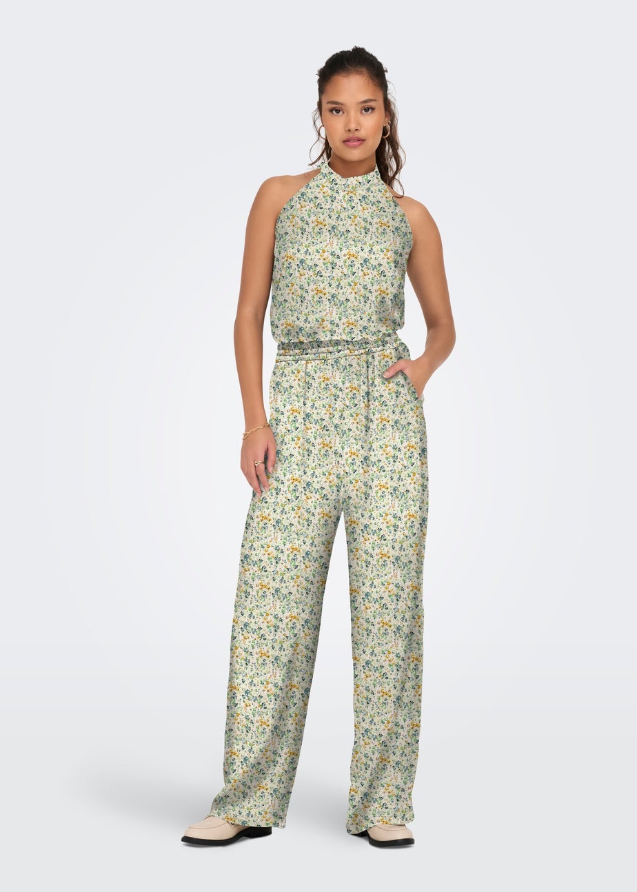 JDY Multicolour Nile Life Wide Pants