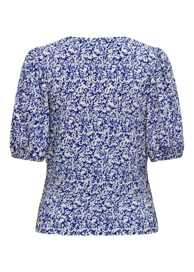 JDY Multicolour Plisse Top